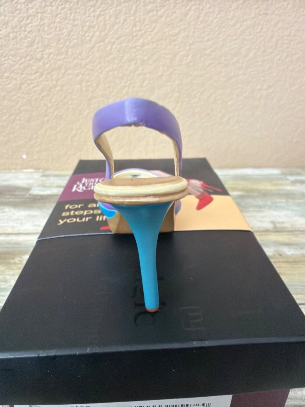 Just The Right Shoe Raine 2004 Dance Til Dawn Mini Shoe Used w/ Box COA #25476 - Picture 4 of 12